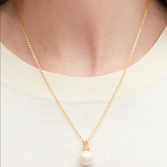 Kate Spade Sailors Knot Drop Pendant 